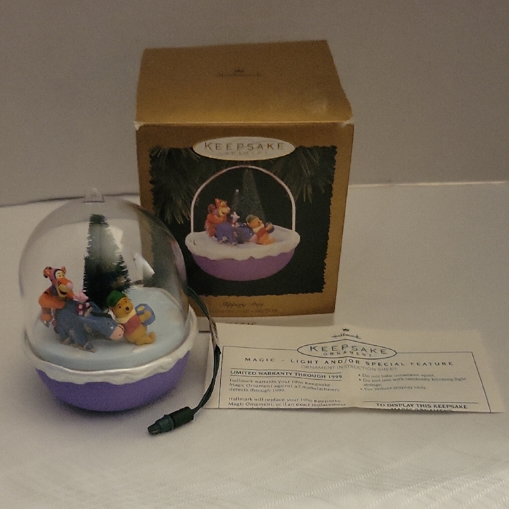 Hallmark Keepsake Magic Ornament with Pooh and Friends